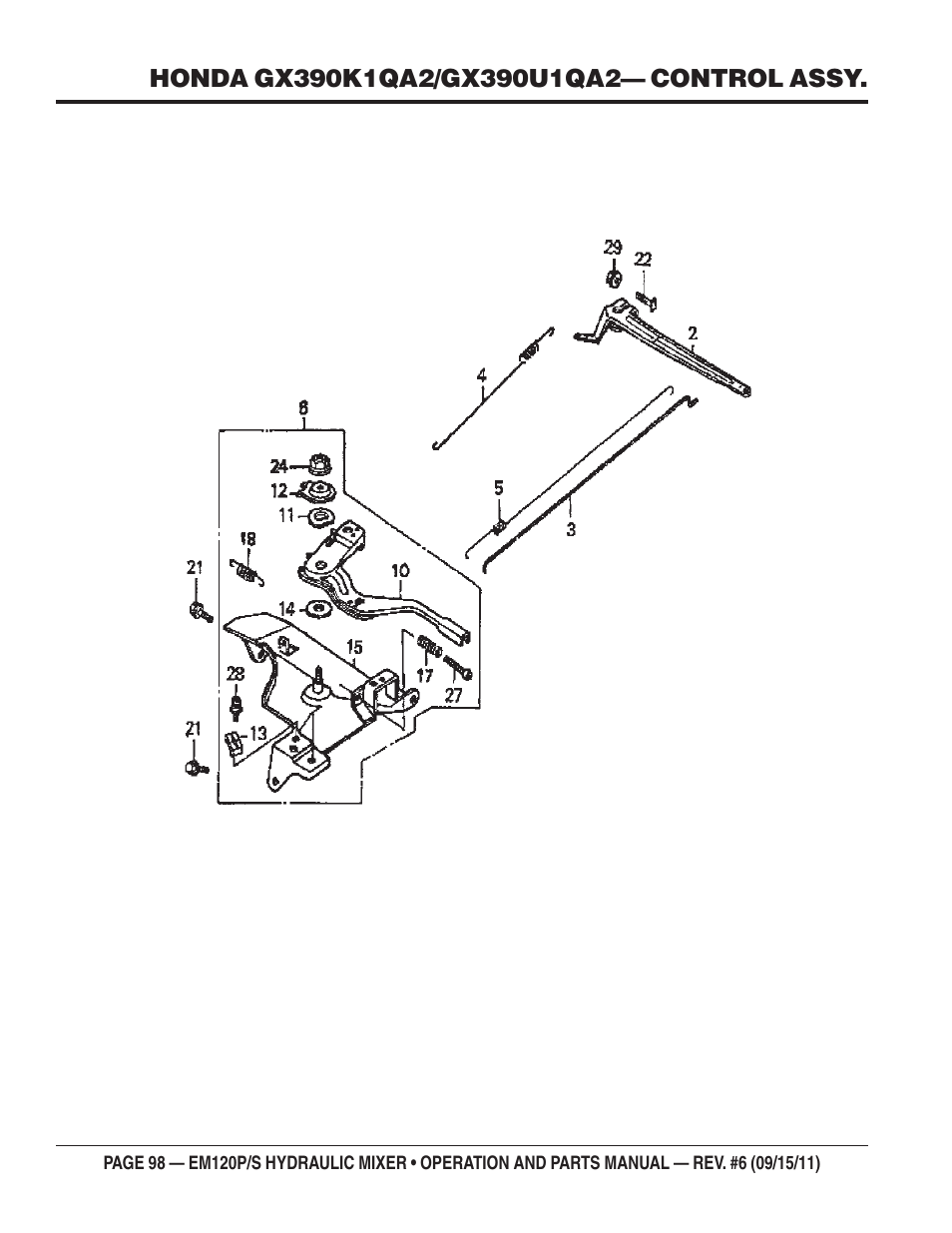 Multiquip EM120S User Manual | Page 98 / 108