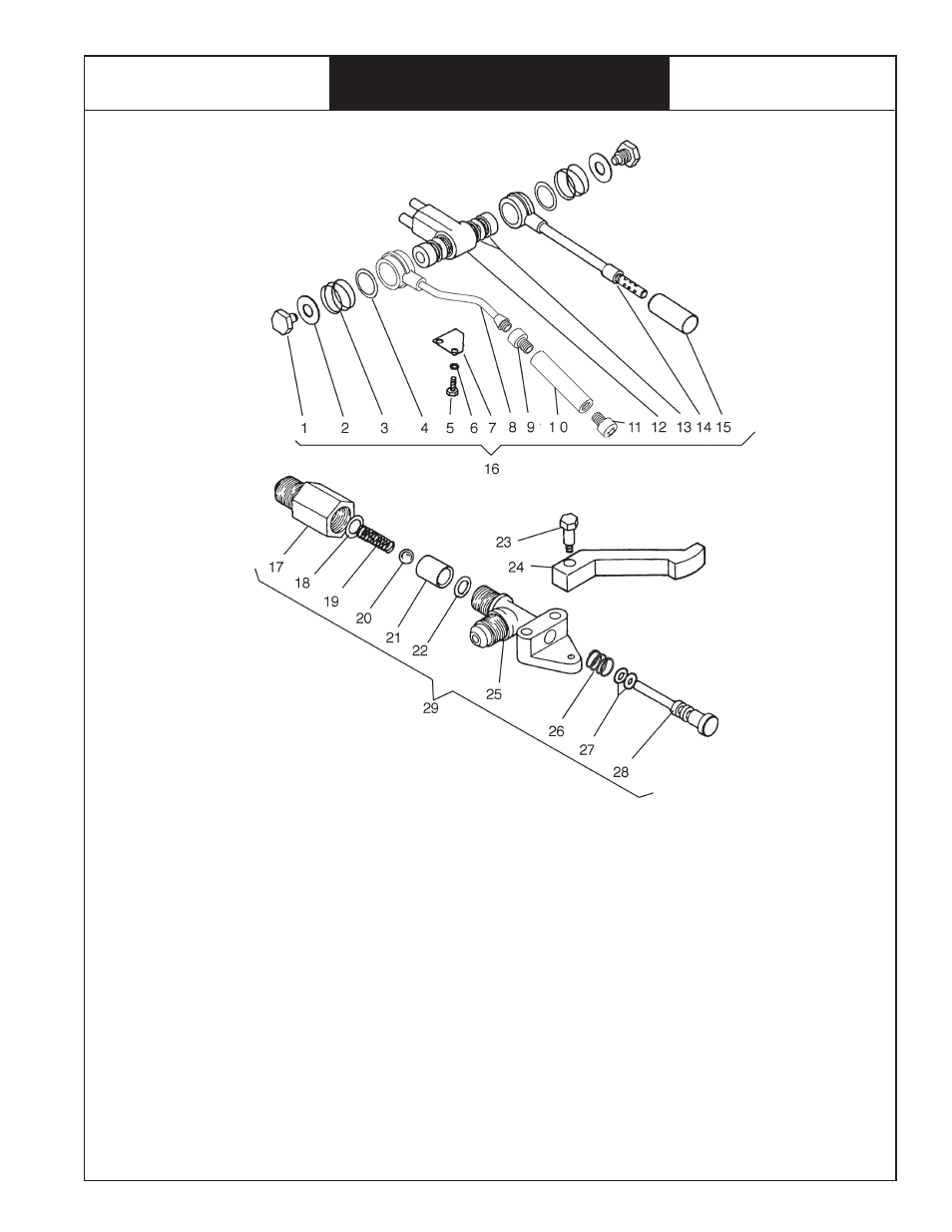 Bunn espress™ model es•1a, Replacement parts | Bunn ES.1A User Manual | Page 23 / 28