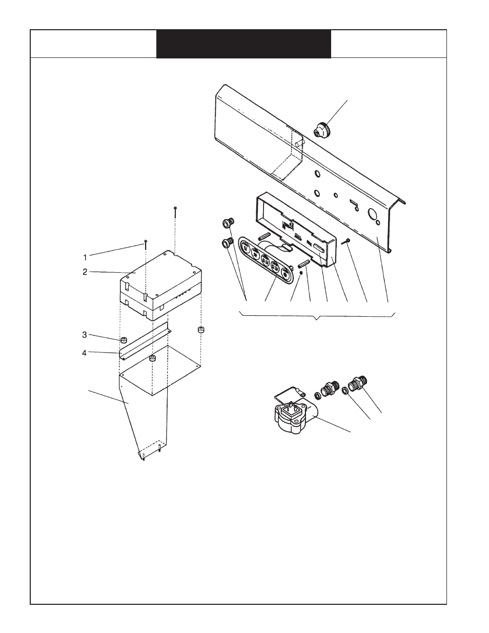 Bunn espress™ model es•1a, Replacement parts | Bunn ES.1A User Manual | Page 26 / 28