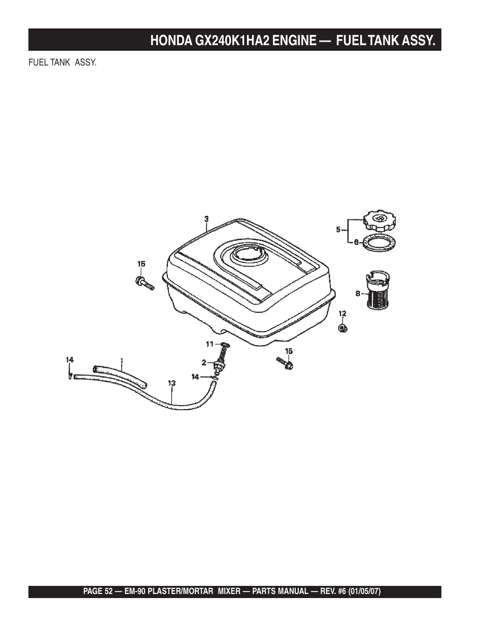 Multiquip EM90P User Manual | Page 52 / 66