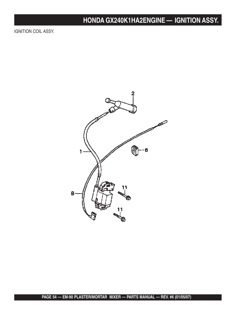 Multiquip EM90P User Manual | Page 54 / 66
