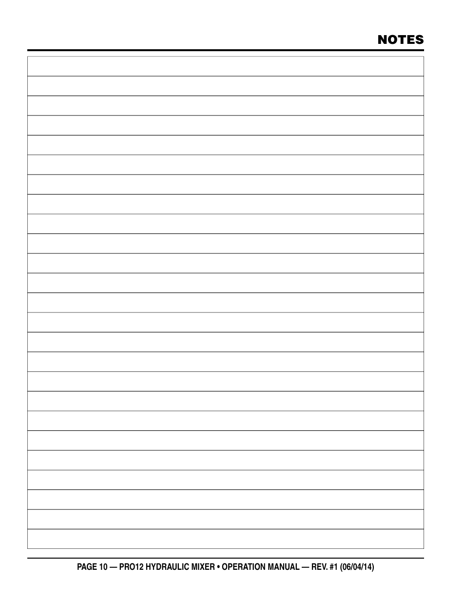 Multiquip PRO12E53 User Manual | Page 10 / 38