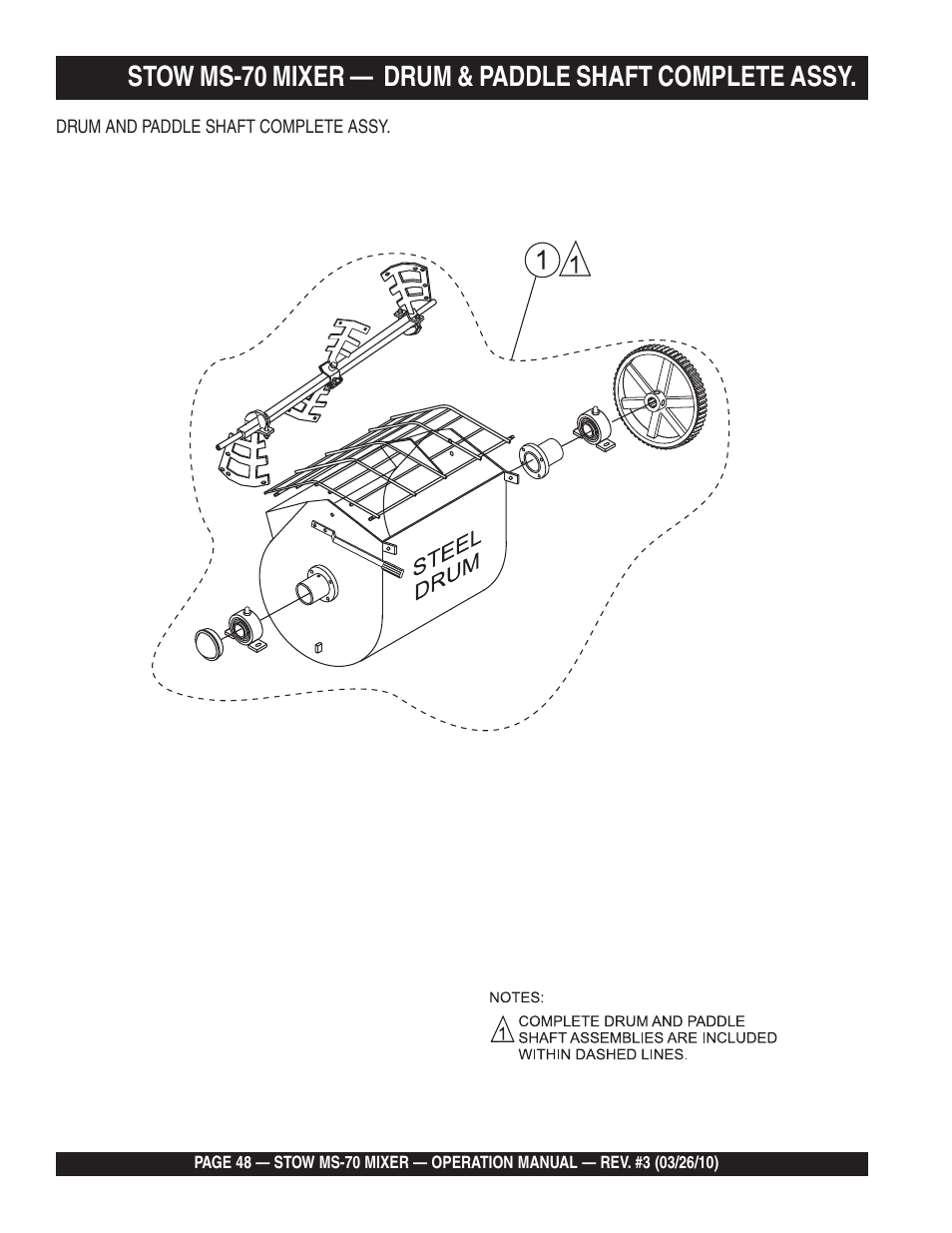 Multiquip MS70 User Manual | Page 48 / 94