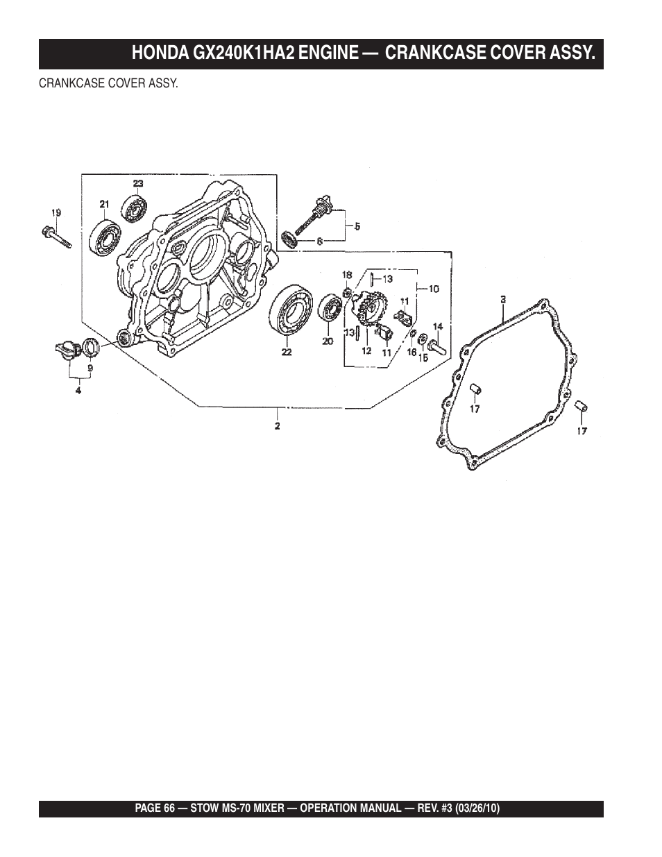 Multiquip MS70 User Manual | Page 66 / 94