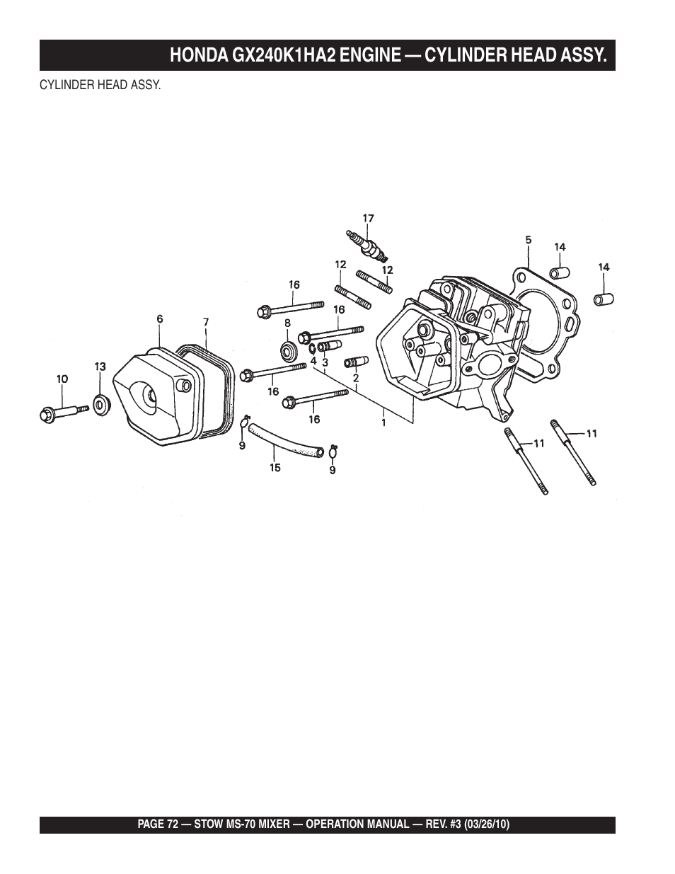 Multiquip MS70 User Manual | Page 72 / 94