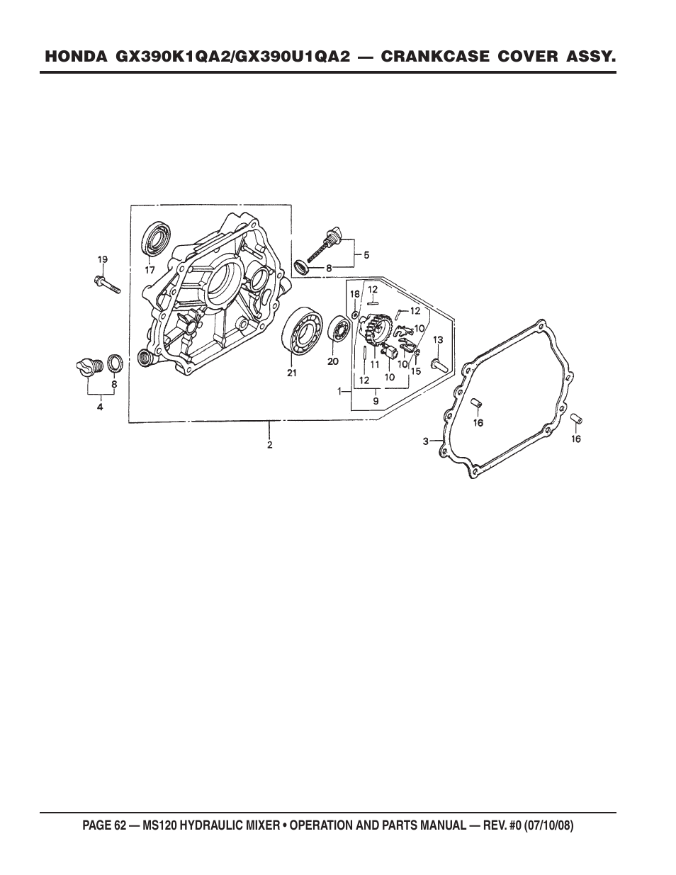 Multiquip MS120HD13 User Manual | Page 62 / 92