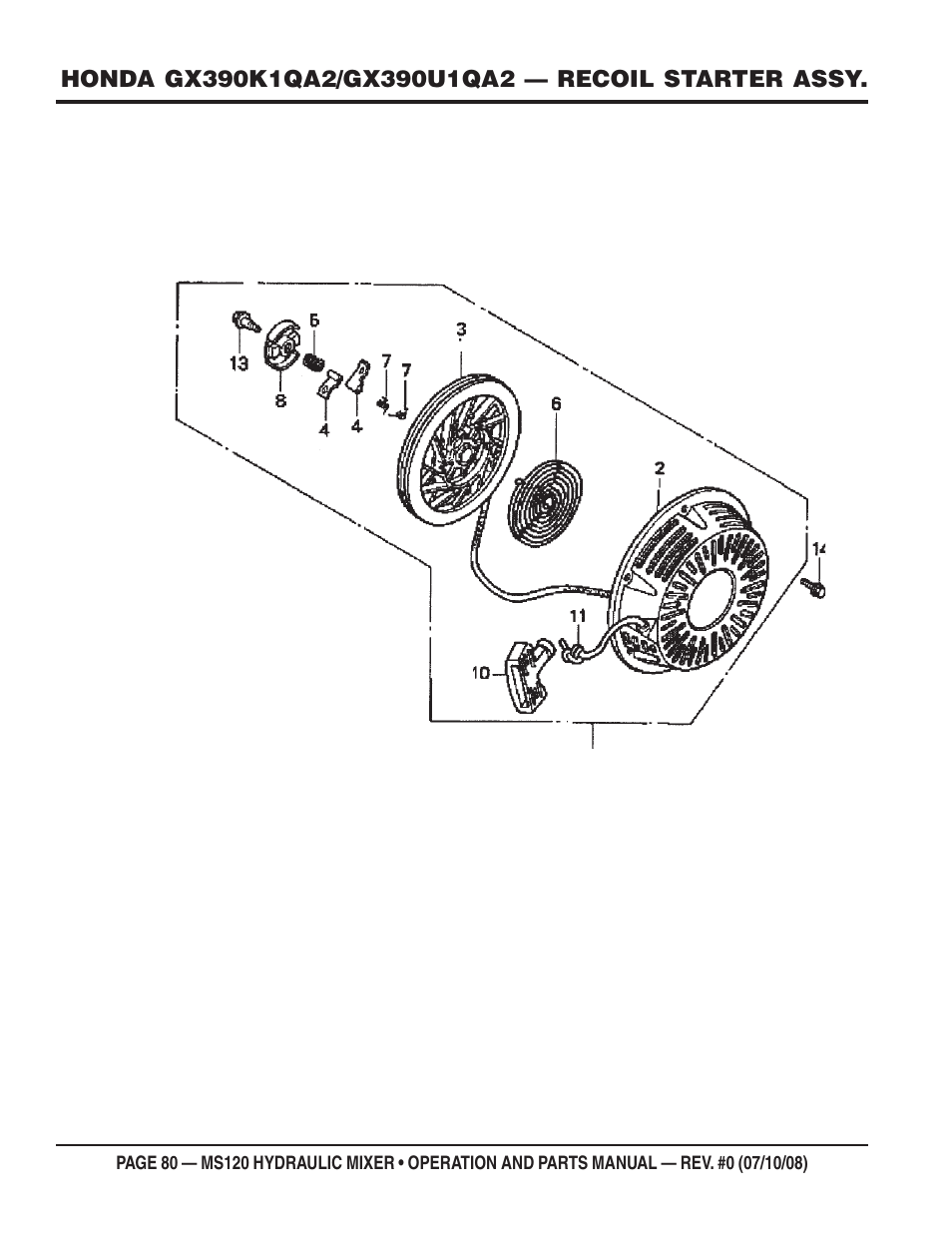 Multiquip MS120HD13 User Manual | Page 80 / 92