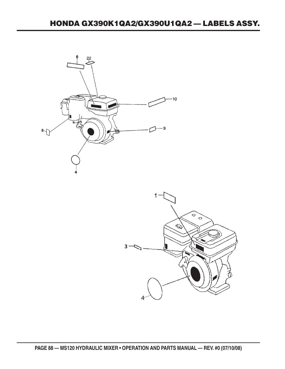 Multiquip MS120HD13 User Manual | Page 88 / 92
