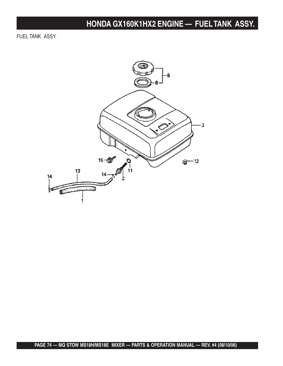 Multiquip MS18E User Manual | Page 74 / 122