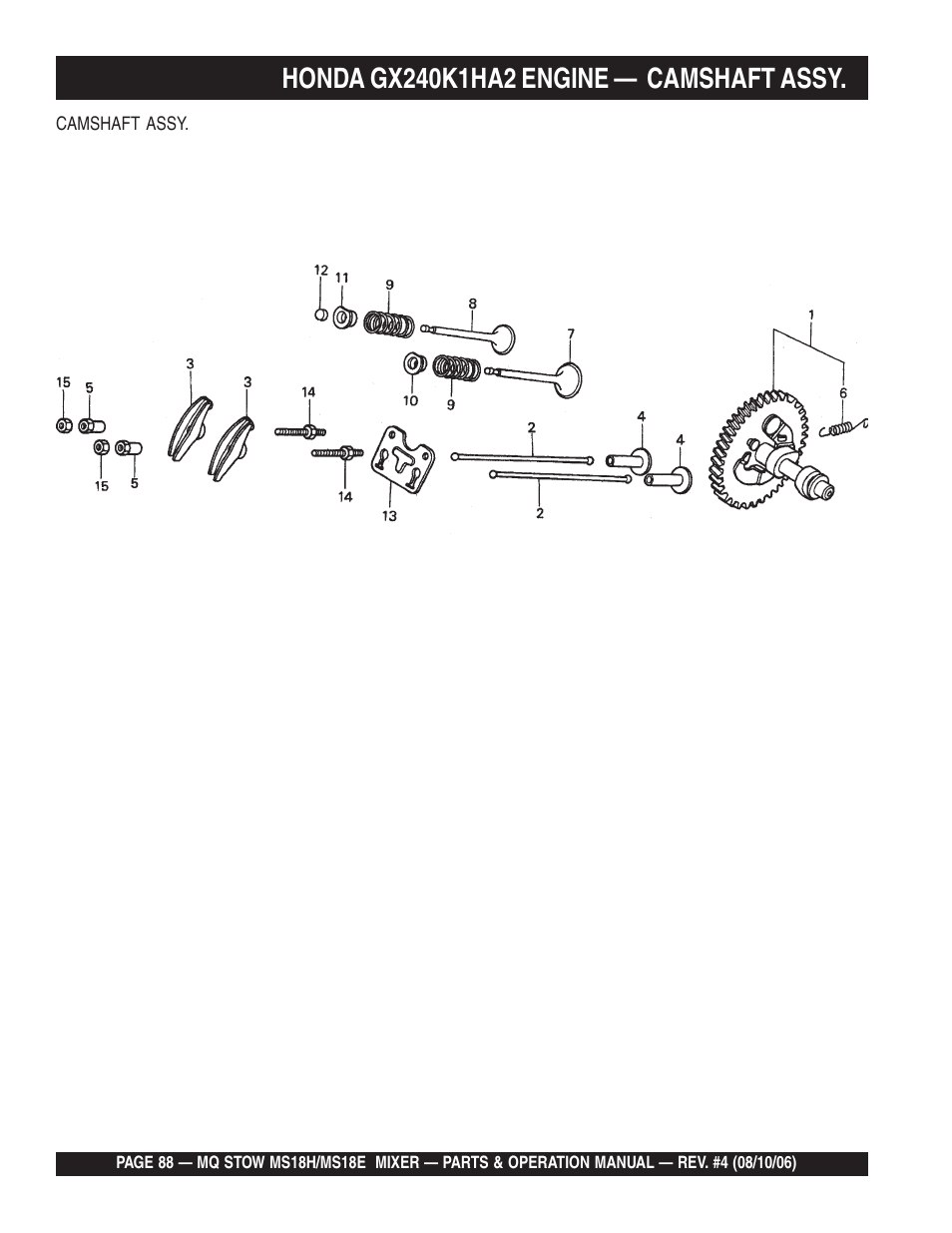 Multiquip MS18E User Manual | Page 88 / 122