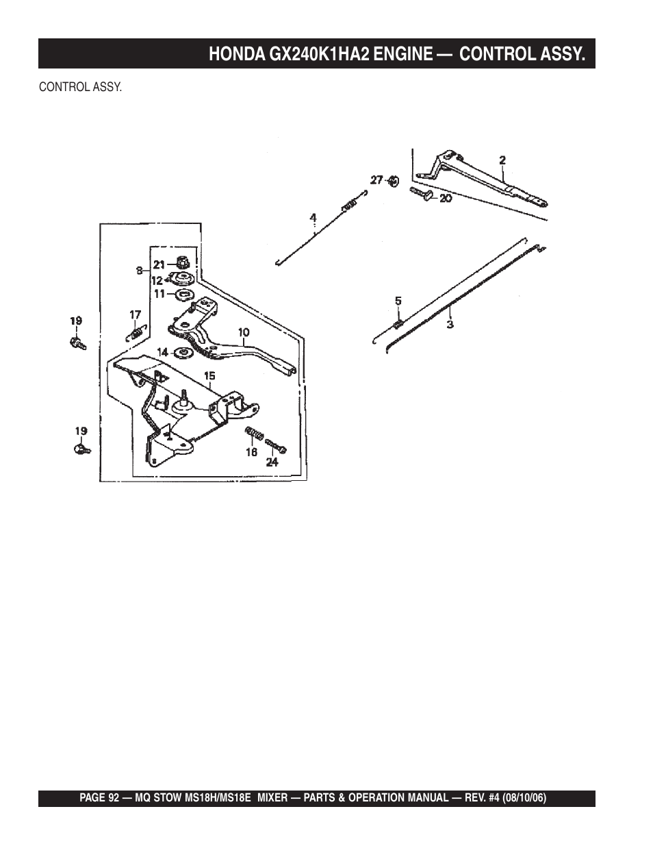 Multiquip MS18E User Manual | Page 92 / 122