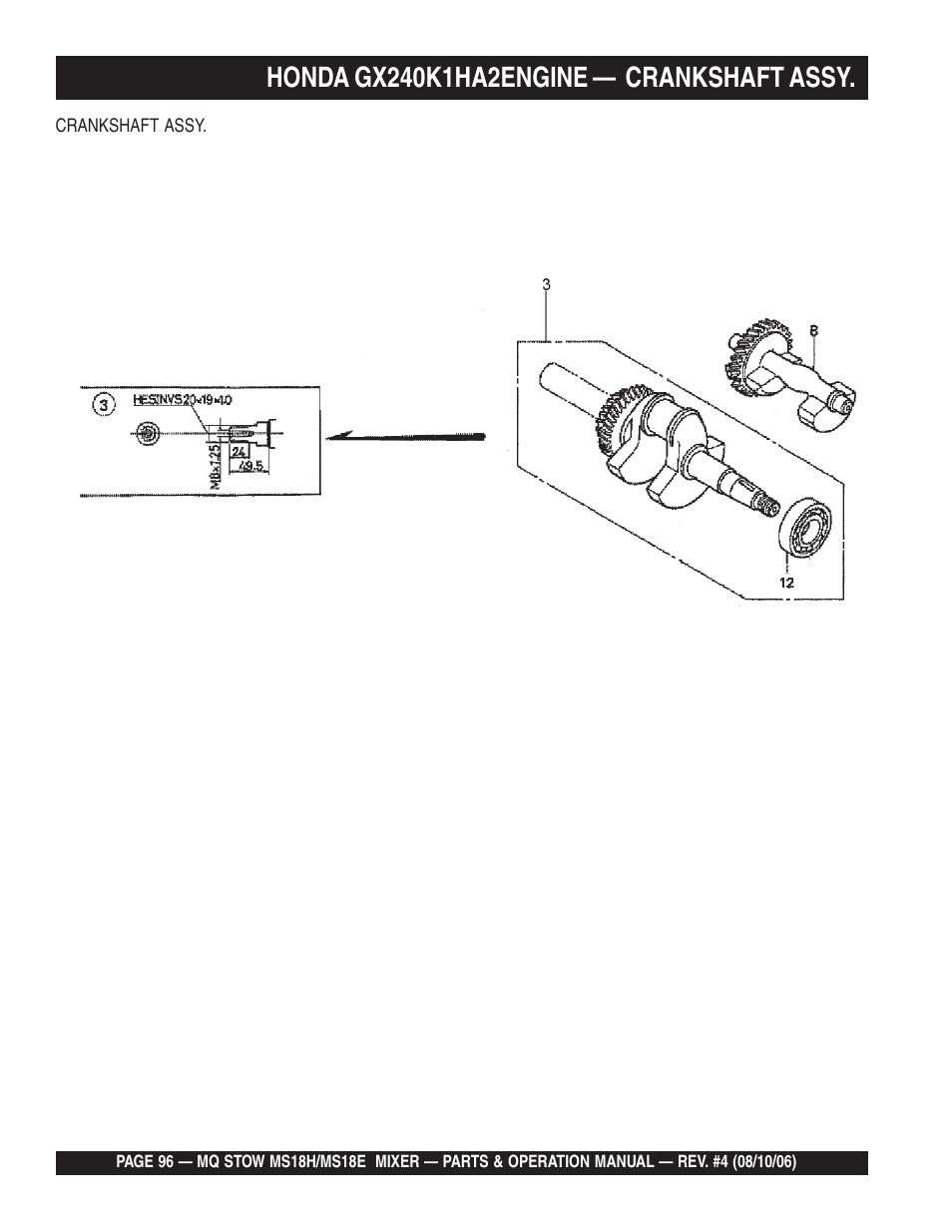 Multiquip MS18E User Manual | Page 96 / 122