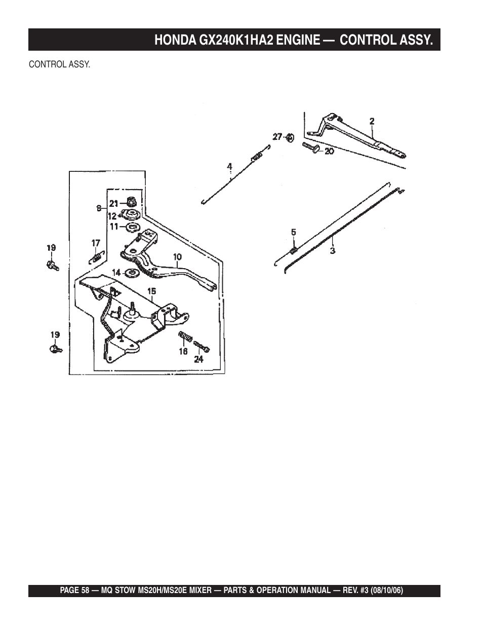 Multiquip MS20E User Manual | Page 58 / 88