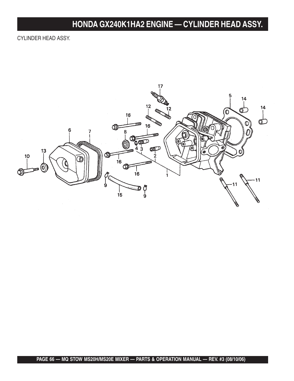 Multiquip MS20E User Manual | Page 66 / 88