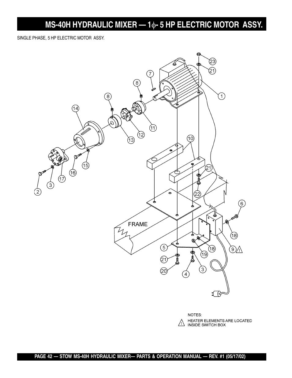 Multiquip MS40H User Manual | Page 42 / 48