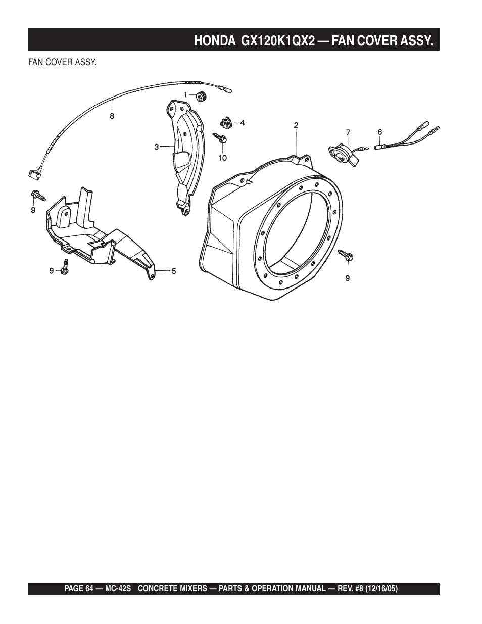 Multiquip MC42S User Manual | Page 64 / 84