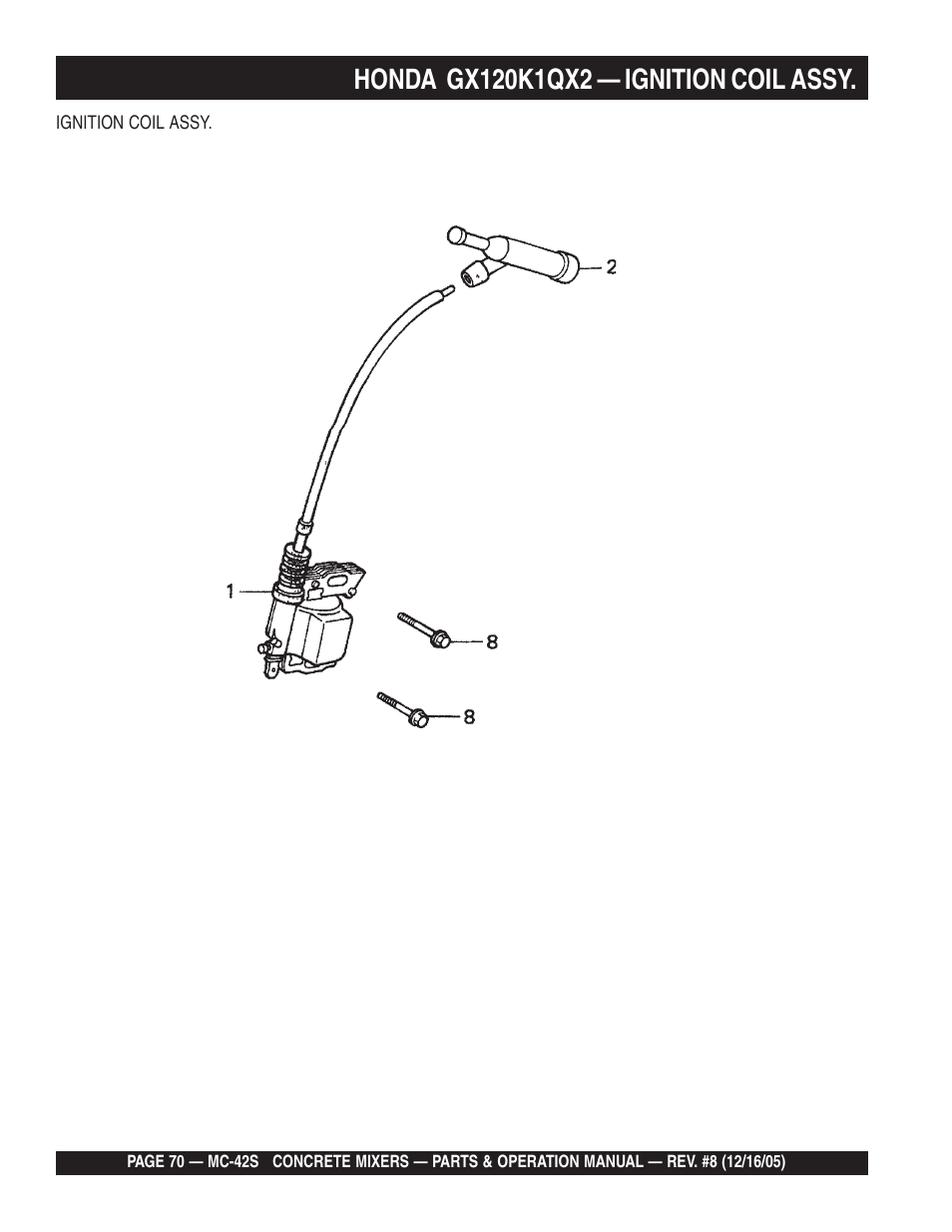 Multiquip MC42S User Manual | Page 70 / 84
