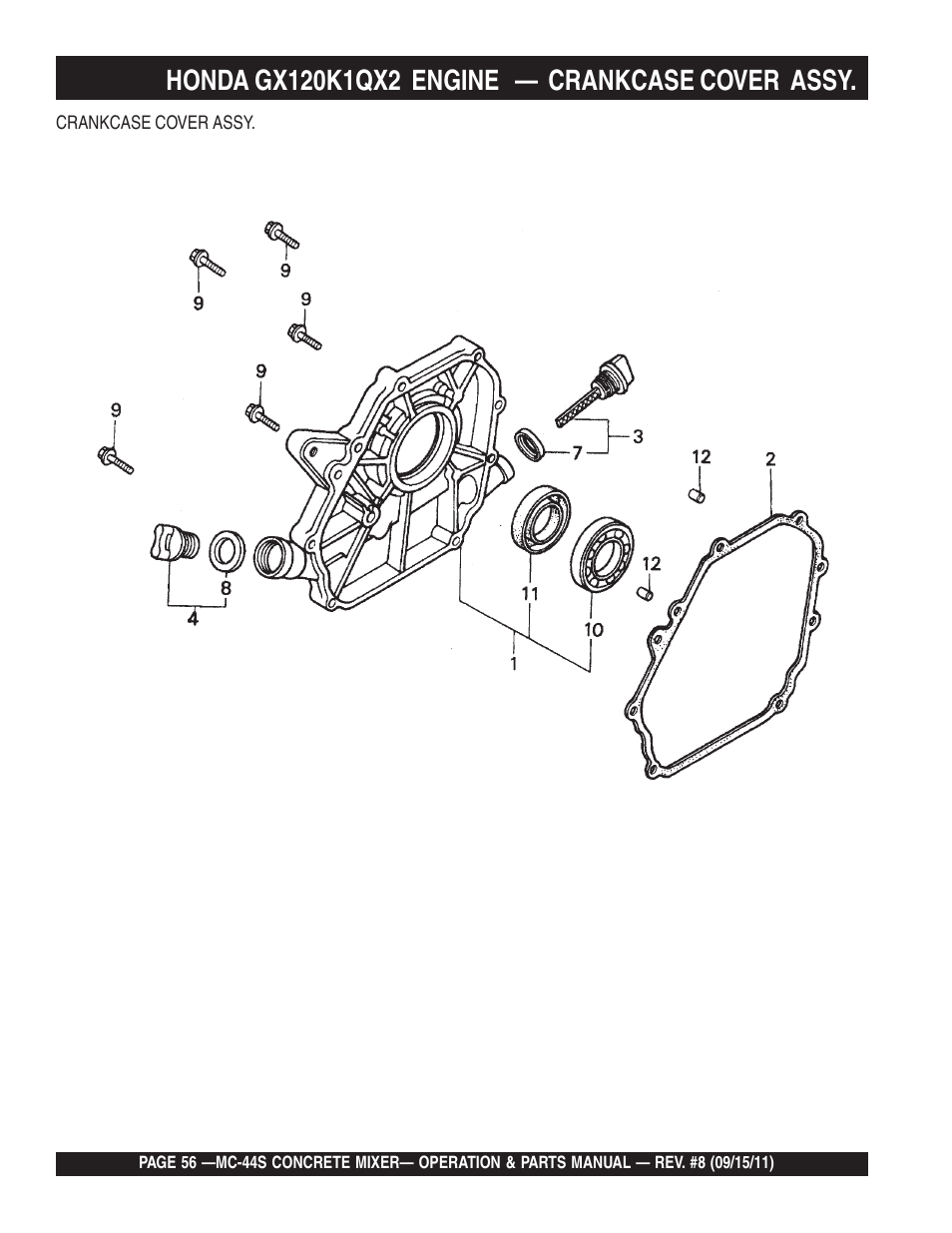 Multiquip MC44S User Manual | Page 56 / 84