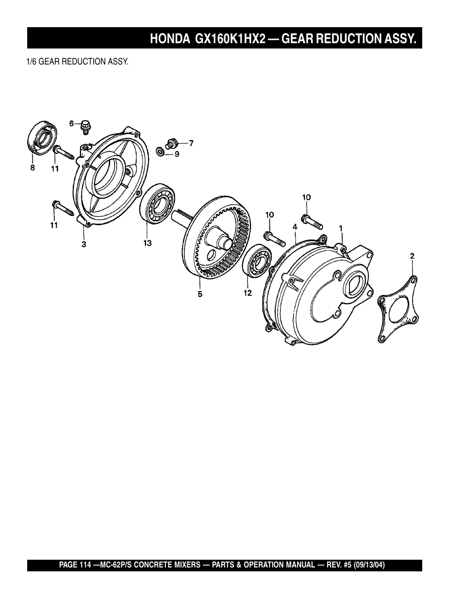 Multiquip MC62P User Manual | Page 114 / 120