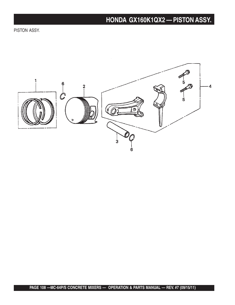 Multiquip MC64P User Manual | Page 108 / 116