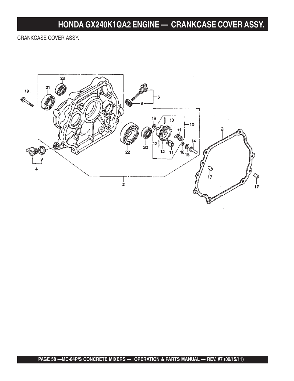 Multiquip MC64P User Manual | Page 58 / 116