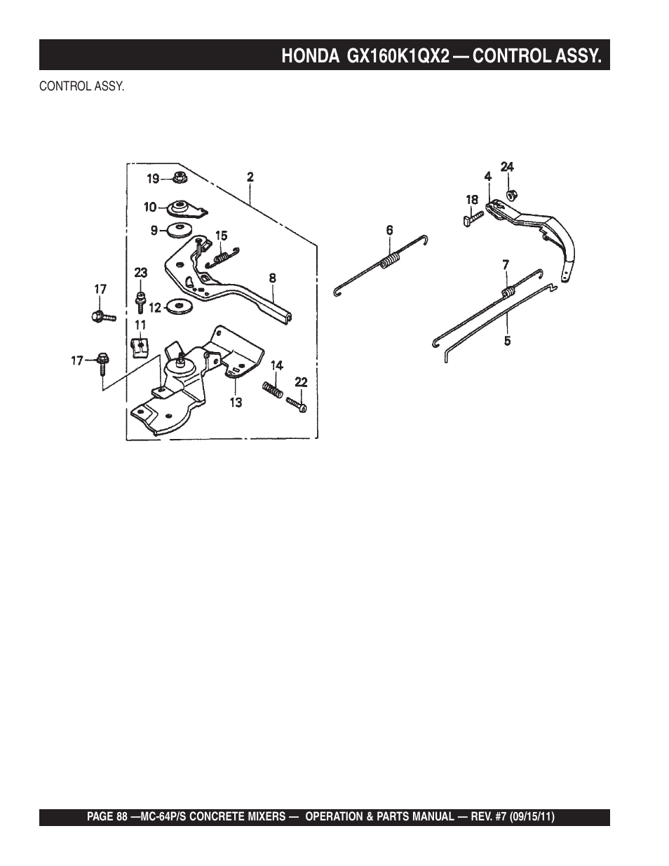 Multiquip MC64P User Manual | Page 88 / 116