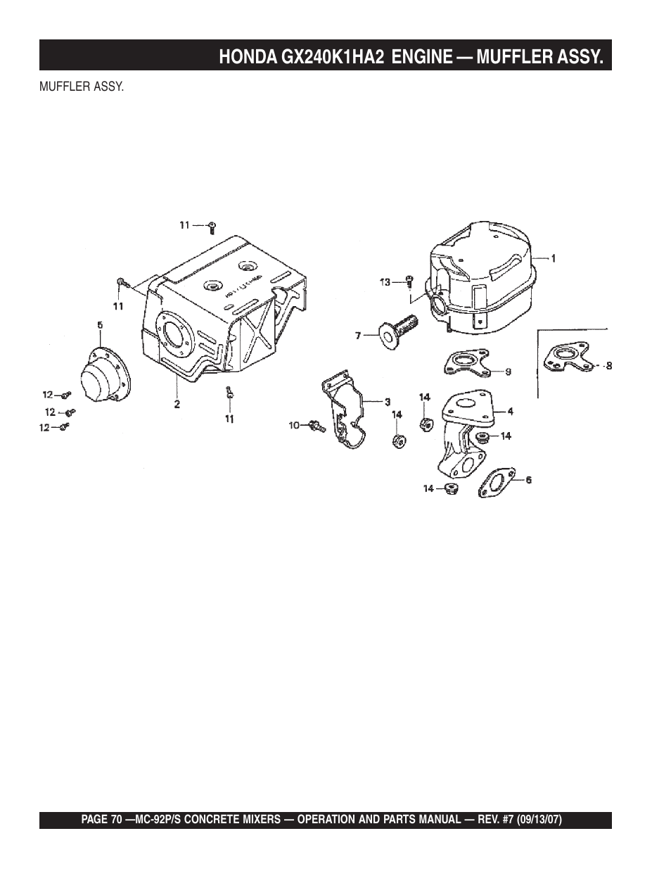 Multiquip MC92S_P User Manual | Page 70 / 86