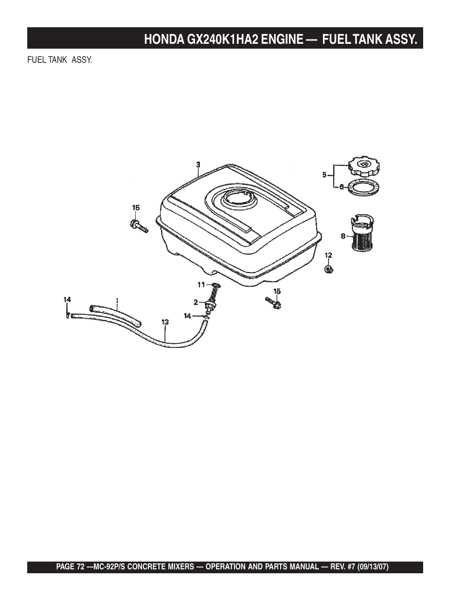 Multiquip MC92S_P User Manual | Page 72 / 86