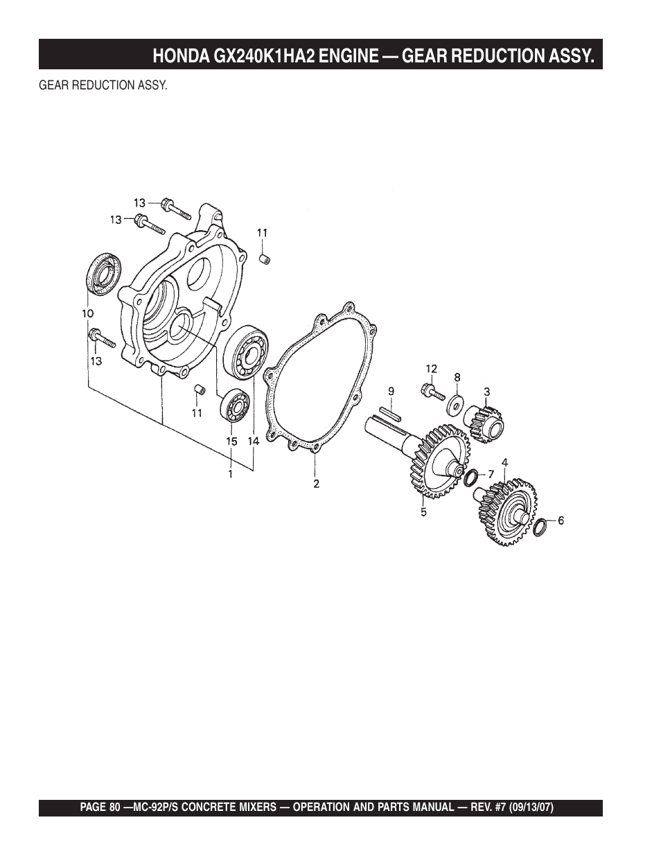 Multiquip MC92S_P User Manual | Page 80 / 86