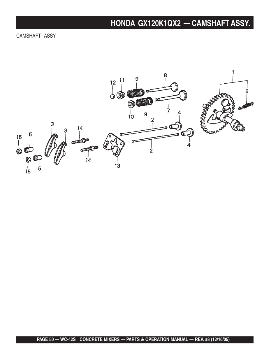 Multiquip WC42S User Manual | Page 50 / 84