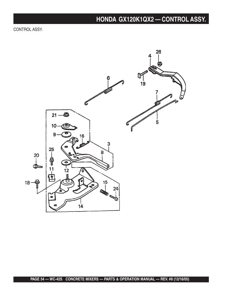 Multiquip WC42S User Manual | Page 54 / 84