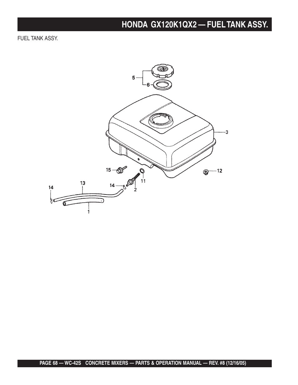 Multiquip WC42S User Manual | Page 68 / 84