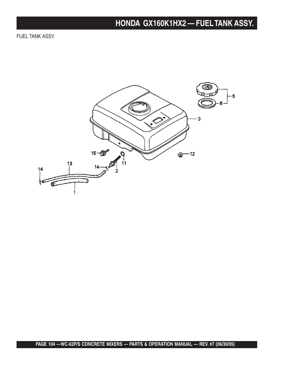 Multiquip WC62S_P User Manual | Page 104 / 120