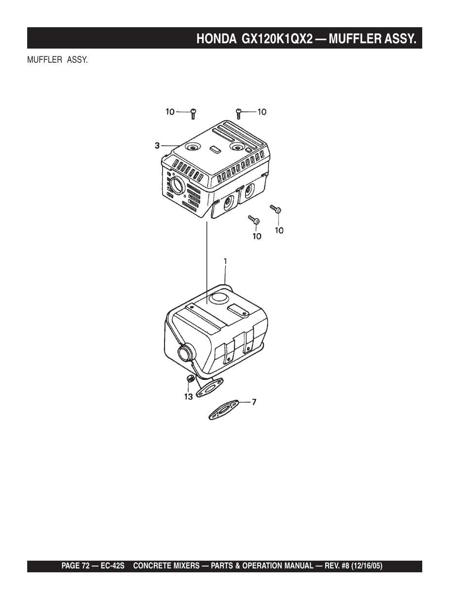 Multiquip EC42S User Manual | Page 72 / 84