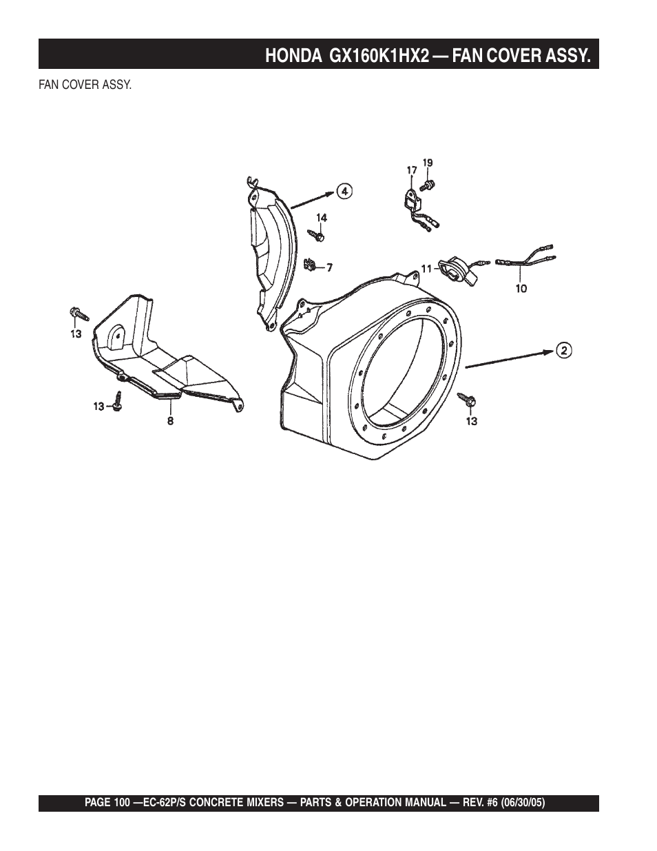 Multiquip EC62S_P User Manual | Page 100 / 120