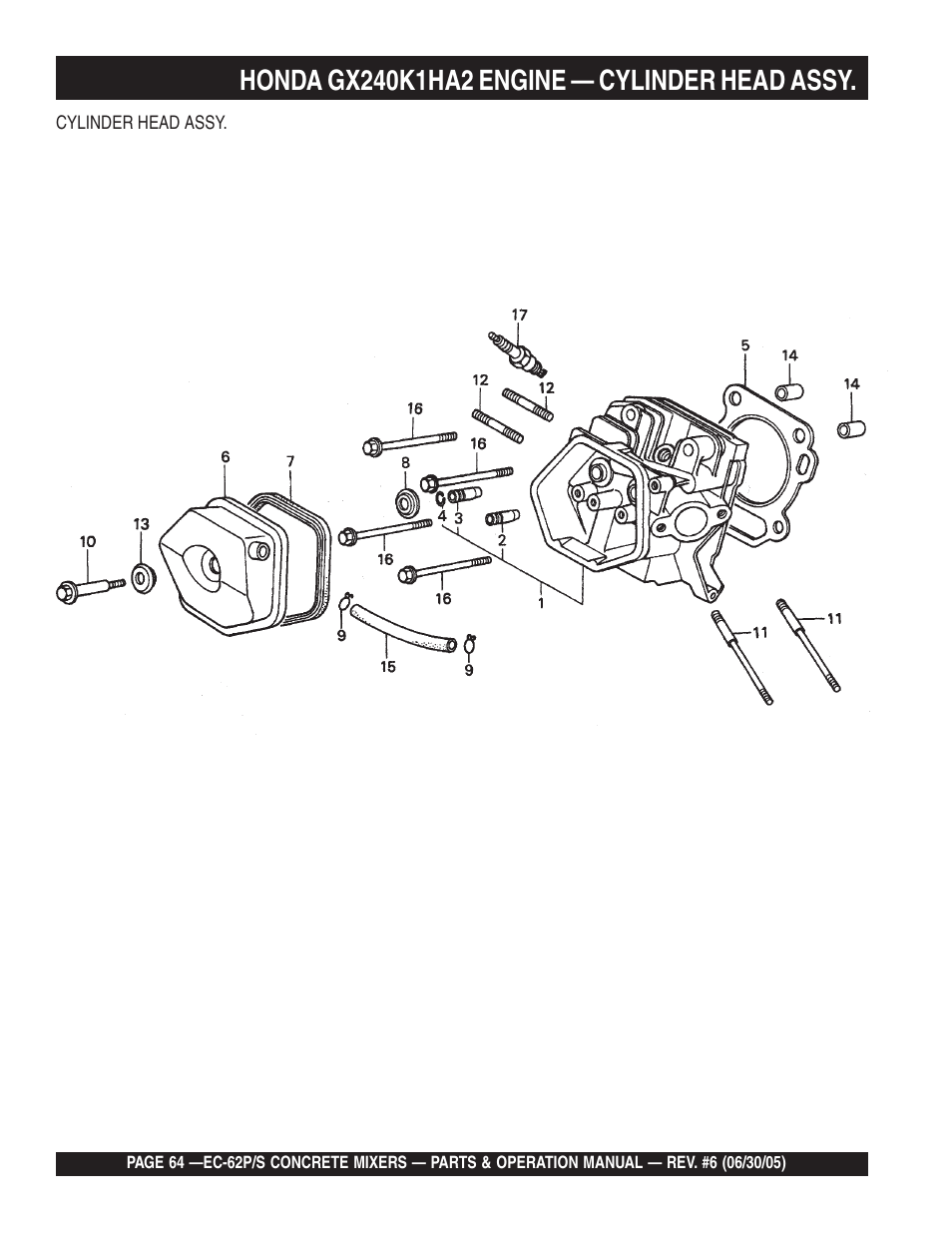 Multiquip EC62S_P User Manual | Page 64 / 120