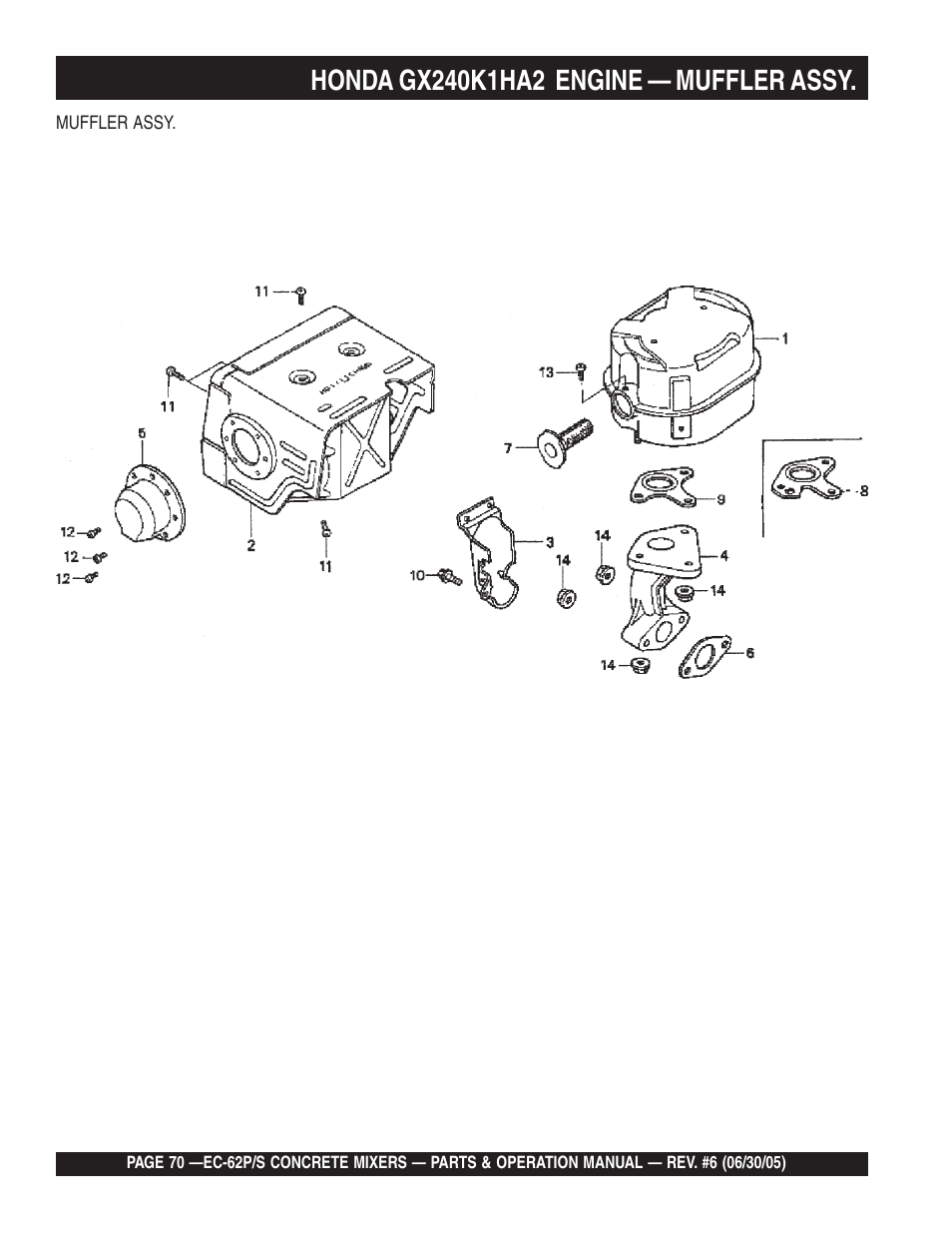 Multiquip EC62S_P User Manual | Page 70 / 120