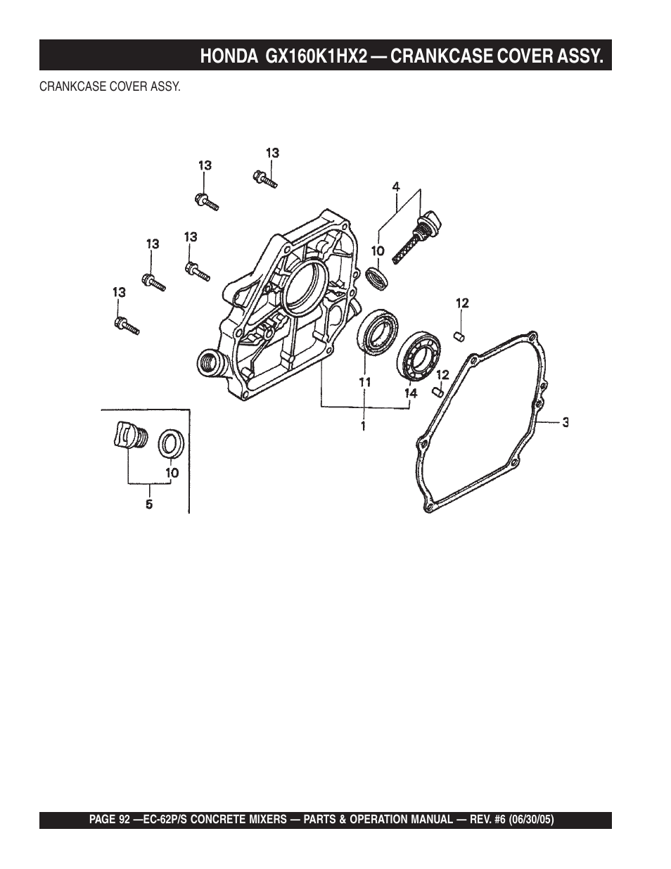Multiquip EC62S_P User Manual | Page 92 / 120