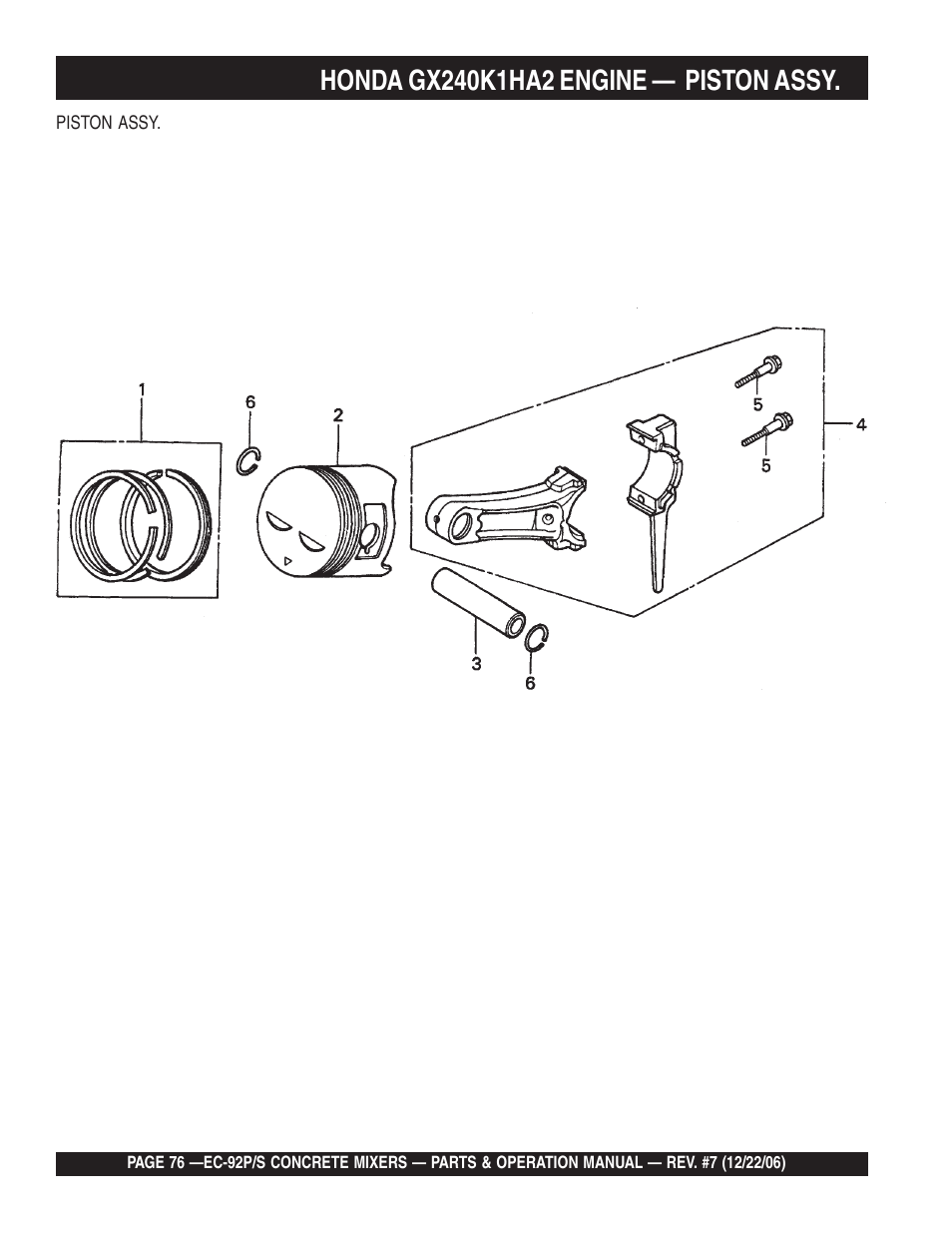 Multiquip EC92S_P User Manual | Page 76 / 86