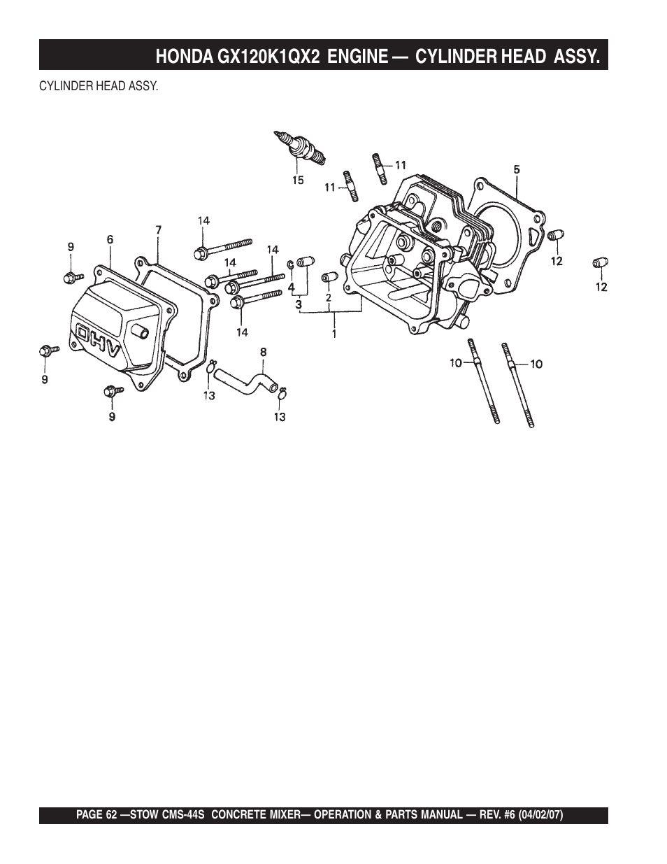 Multiquip CMS44S User Manual | Page 62 / 84