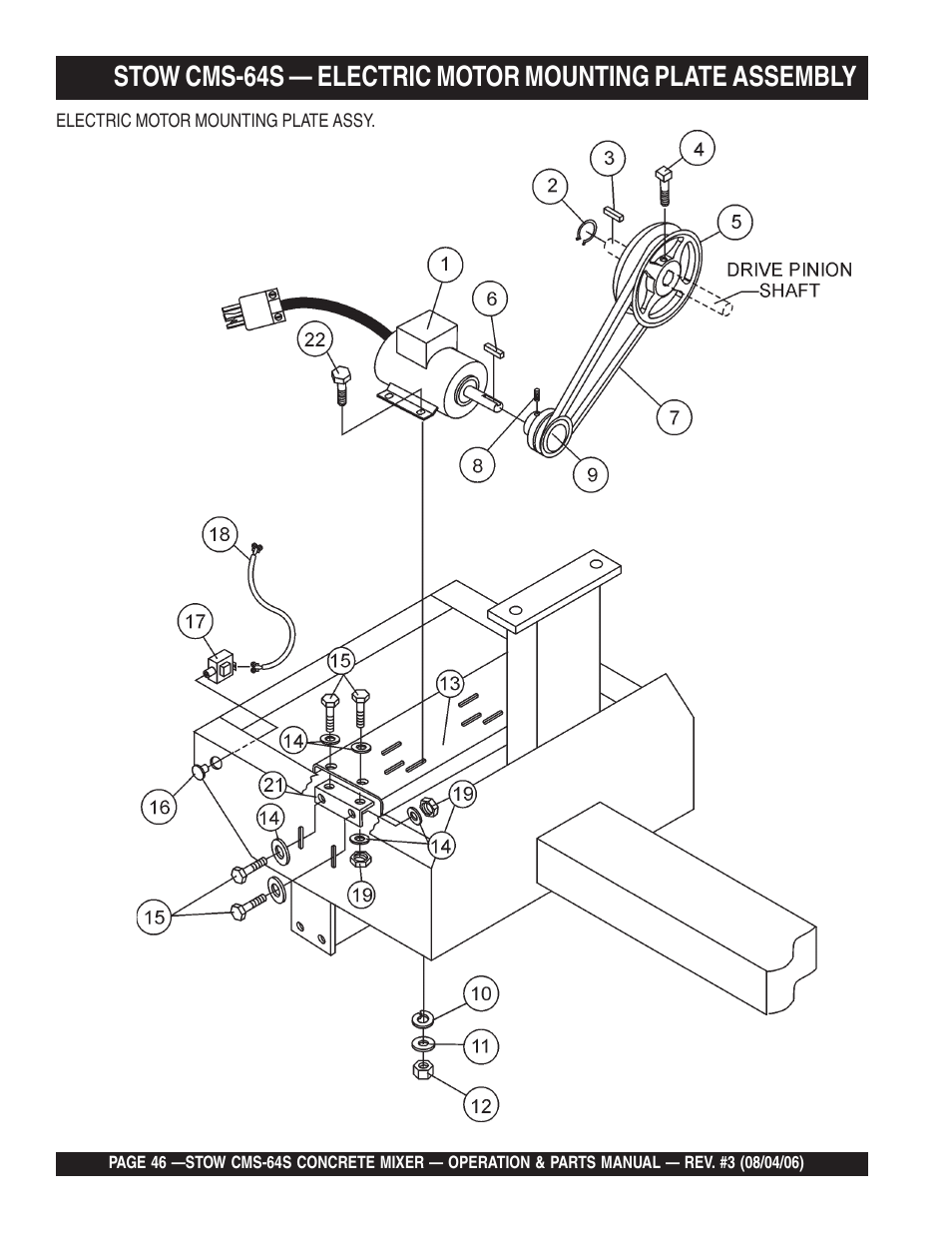 Multiquip CMS64S User Manual | Page 46 / 114