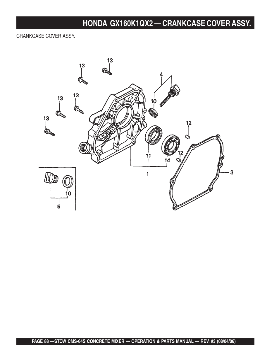 Multiquip CMS64S User Manual | Page 88 / 114