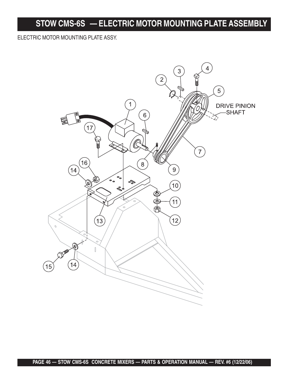 Multiquip CMS6S User Manual | Page 46 / 118