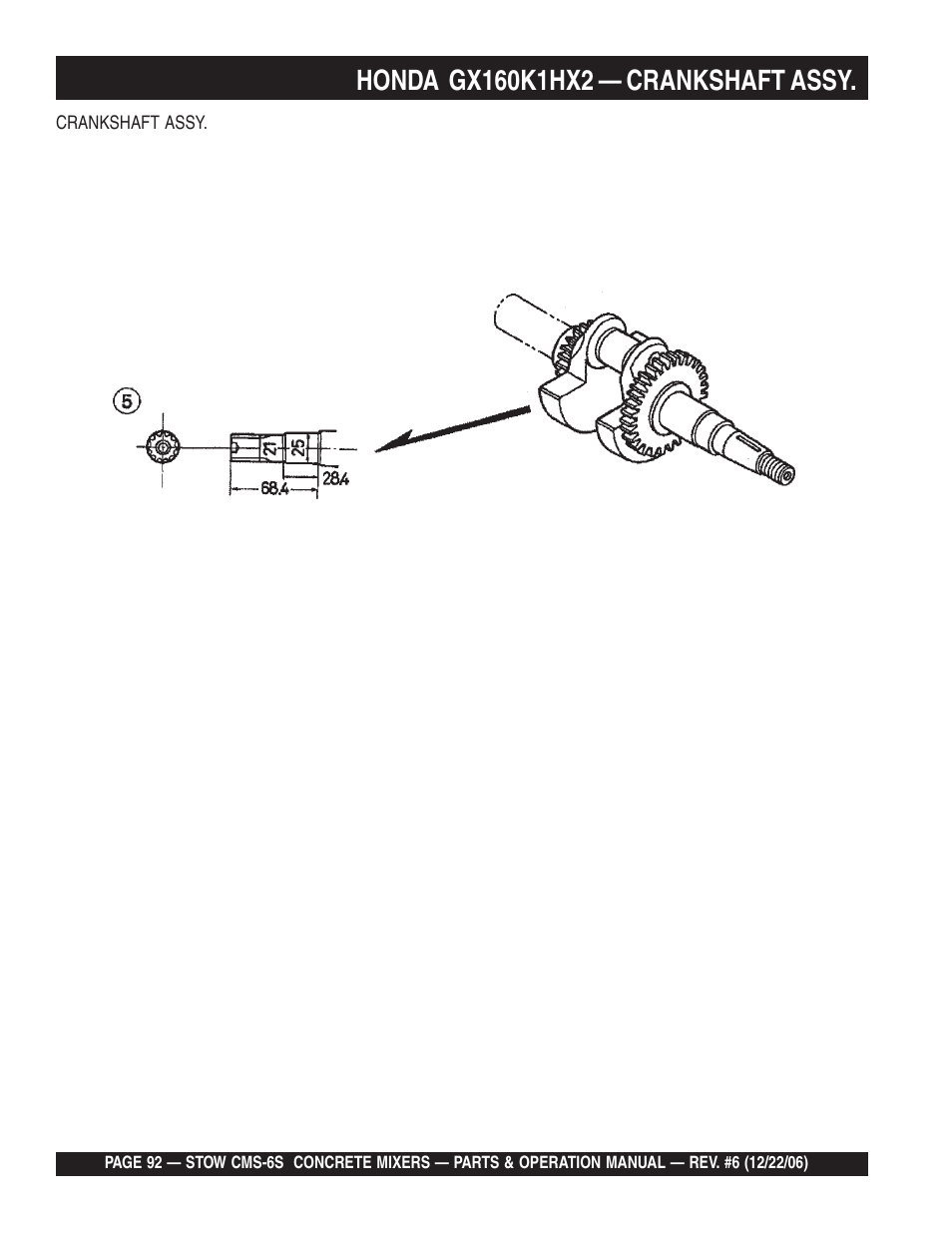 Multiquip CMS6S User Manual | Page 92 / 118