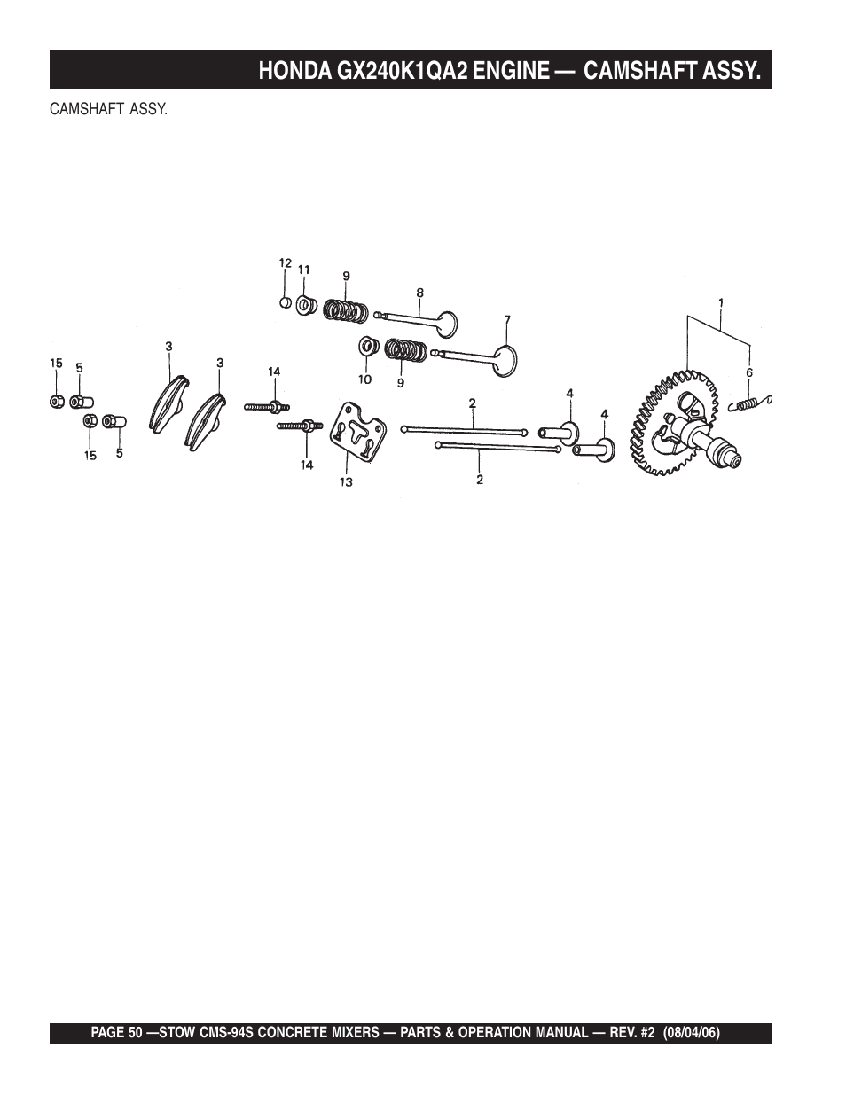 Multiquip CMS94S User Manual | Page 50 / 82