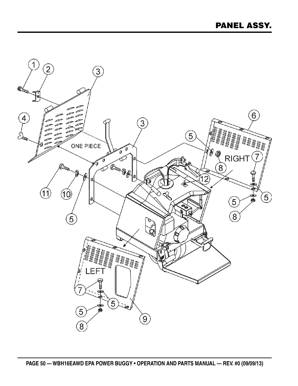 Multiquip WBH16EAWD User Manual | Page 50 / 66
