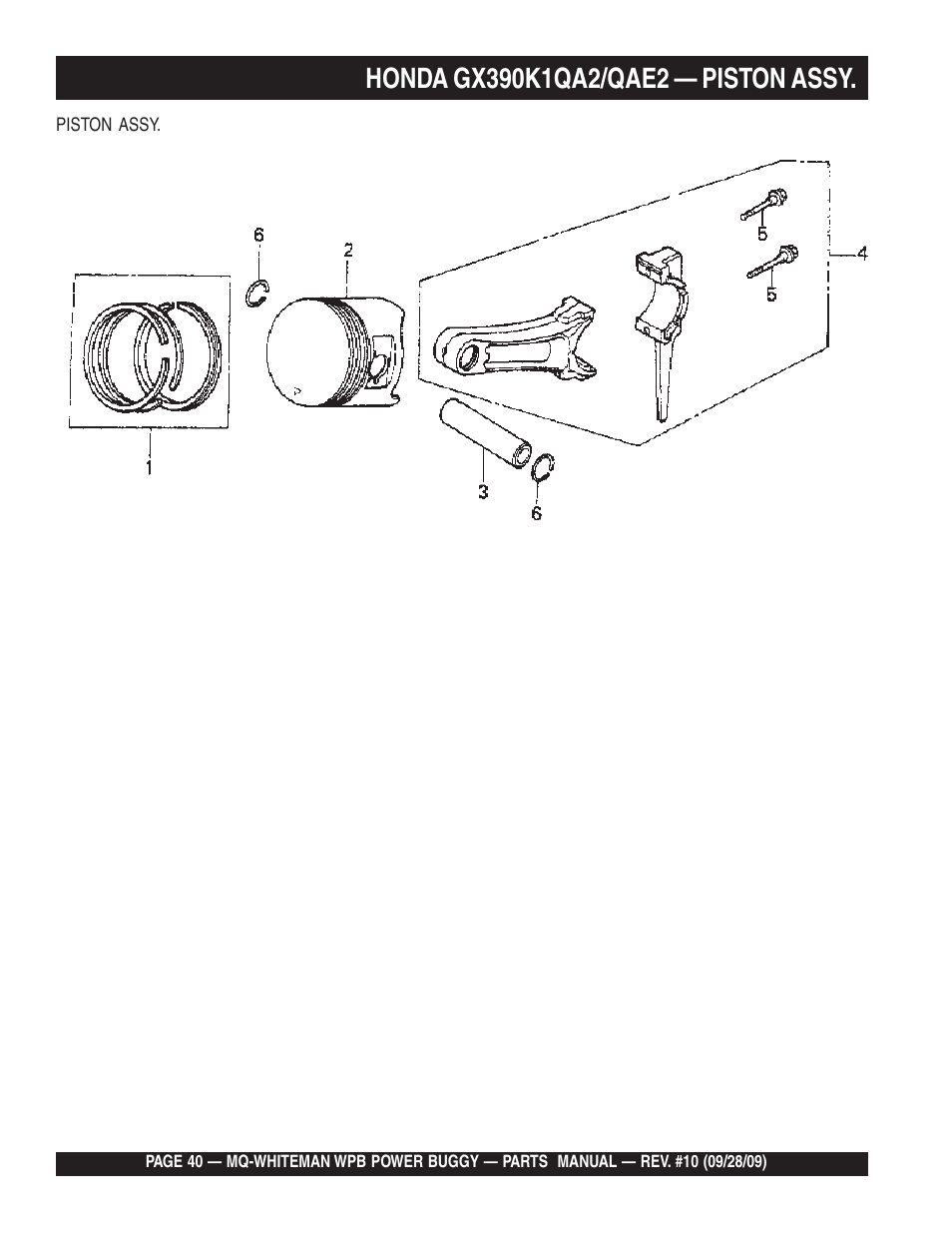 Multiquip WPB16_16E User Manual | Page 40 / 74