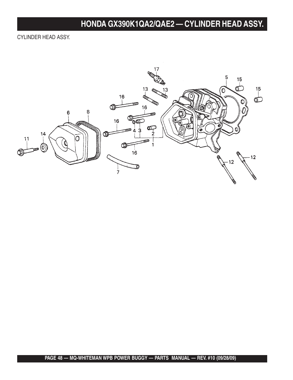 Multiquip WPB16_16E User Manual | Page 48 / 74
