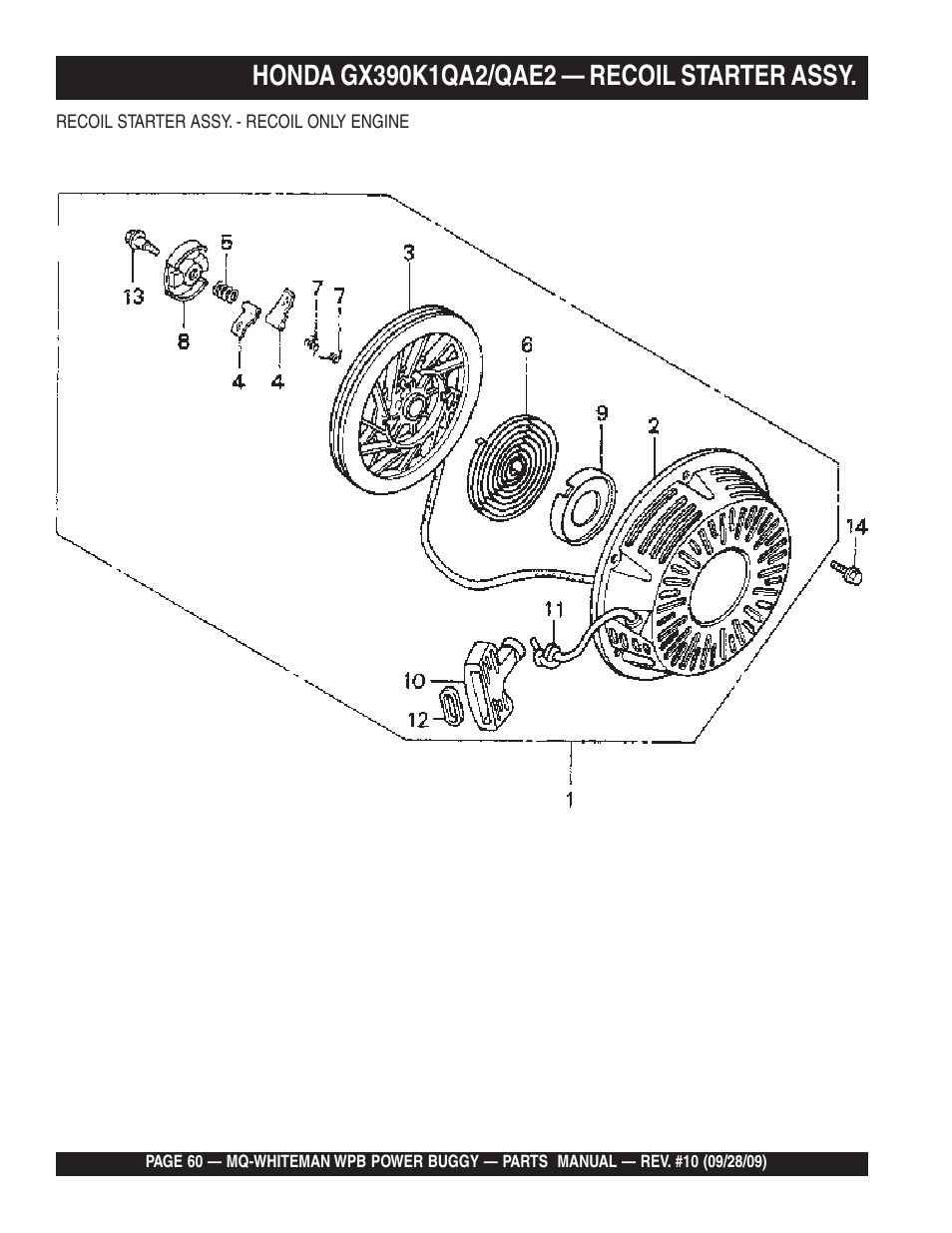 Multiquip WPB16_16E User Manual | Page 60 / 74