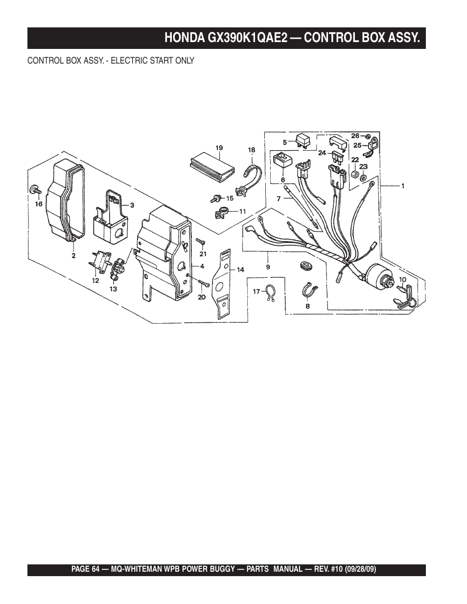 Multiquip WPB16_16E User Manual | Page 64 / 74
